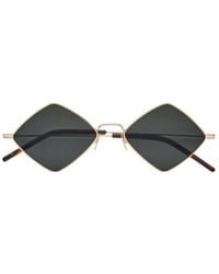 Saint Laurent - Eyewear Diamond Frame Sunglasses - Lyst