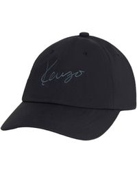 KENZO - Logo Embroidered Baseball Cap - Lyst