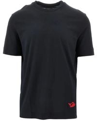 Emporio Armani - Embroidery T-Shirt - Lyst