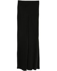 Twinset - Logo-Plaque Maxi Skirt - Lyst