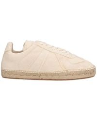 Maison Margiela - Minimal Solid Low-Top Casual Shoes - Lyst