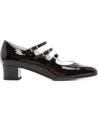 CAREL PARIS - Carel Kina Triple Strap Mary Jane Pumps - Lyst