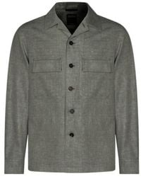 ZEGNA - Long-Sleeve Casual Jacket - Lyst