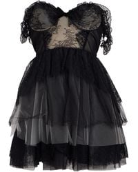 Philosophy Di Lorenzo Serafini - Sweetheart-Neck Sleeveless Tulle Mini Dress - Lyst