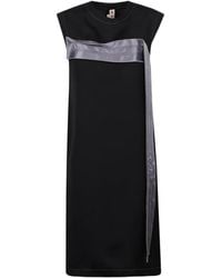 Marni - Satin Trim Sleeveless Dress - Lyst