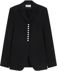 Sportmax - Masque Single-Breasted Jacket - Lyst