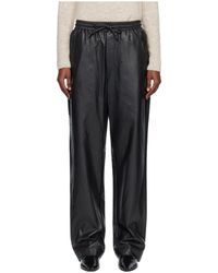 Isabel Marant - Lace-Up Elastic Waist Casual Pants - Lyst