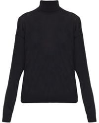 Saint Laurent - Turtleneck Knitted Jumper - Lyst