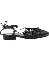 Hereu - Braided Ankle Strap Sandals - Lyst
