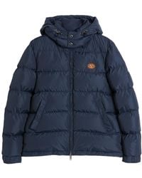 Valentino - Zip-Up Hooded Down Jacket - Lyst