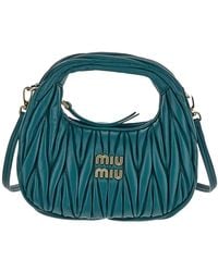Miu Miu - Half Moon Hobo Shoulder Bag - Lyst