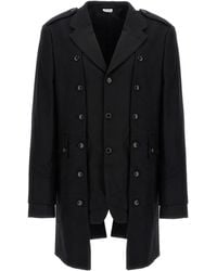 Comme des Garçons - Comme Des Garons Homme Plus Double Layer Gabardine Jacket - Lyst