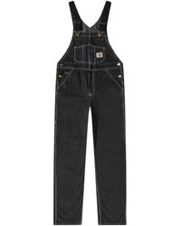 Carhartt - Logo-Patch Straight-Leg Dungarees - Lyst