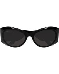 Balenciaga - Eyewear Rectangle-Frame Sunglasses - Lyst