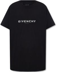 Givenchy - Logo Printed Round-Neck T-Shirt - Lyst