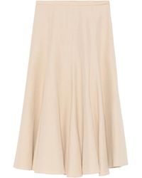 Fabiana Filippi - Flared Cut Midi Skirt - Lyst