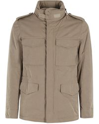 Aspesi - High Neck Padded Jacket - Lyst
