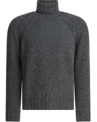 ZEGNA - Turtleneck Knitted Jumper - Lyst
