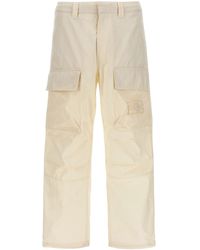 Stone Island - Logo-Patch Cargo Pants - Lyst