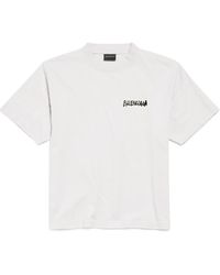 Balenciaga - Masking Tape Dirty T-Shirt - Lyst