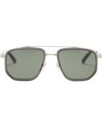 Gucci - Eyewear Navigator Frame Sunglasses - Lyst