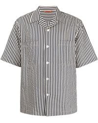 Barena - Striped Seersucker Shirt - Lyst