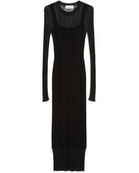 Sportmax - Spxcaro Ribbed Knit Midi Dress - Lyst
