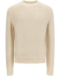 Jil Sander - Crewneck Ribbed Hem Jumper - Lyst
