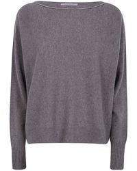 D.exterior - Crew-Neck Knit Sweater - Lyst