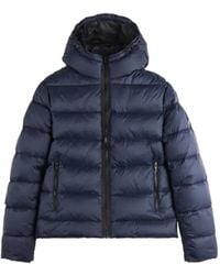 Fay - Quilted Down Hooded Jacket - Lyst