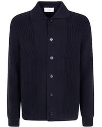 Lardini - Button-Up Knitted Cardigan - Lyst