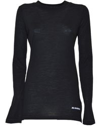 Jil Sander - Logo-Printed Crewneck T-Shirt - Lyst