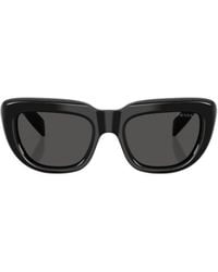 Prada - Eyewear Cat Eye Frame Sunglasses - Lyst