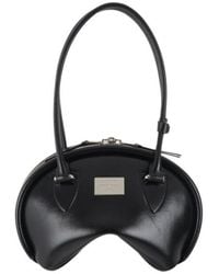 Acne Studios - Bowlina Logo Plaque Mini Shoulder Bag - Lyst