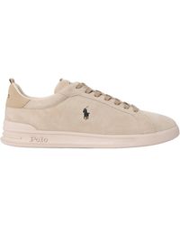 Polo Ralph Lauren - Solid Color Low Top Trainers - Lyst