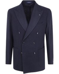 Tagliatore - Montecarlo Double Breasted Jacket - Lyst