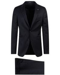 Tagliatore - Single-Breasted Slim-Fit Suits - Lyst