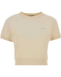 Prada - Short-Sleeved Crewneck T-Shirt - Lyst