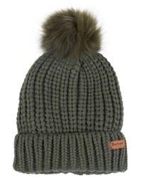 Barbour - Knitting Hat - Lyst