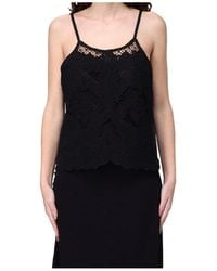 Twinset - Embroidered Top - Lyst