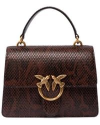Pinko - Love One Top Handle Shoulder Bag - Lyst