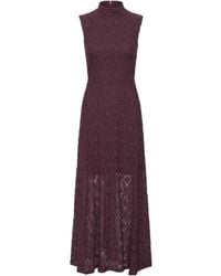ROTATE BIRGER CHRISTENSEN - Lace Flared Maxi Dress - Lyst