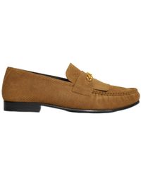 Celine - Luco Lizard Loafer Shoes - Lyst