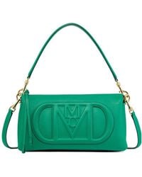 MCM - Logo Shoulder Bag - Lyst