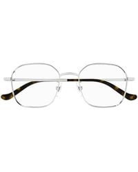 Gucci - Eyewear Round Frame Glasses - Lyst