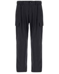 Herno - Resort Stretch Comfort Cargo Trousers - Lyst