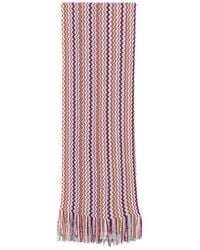 Missoni - Zig-Zag Pattern Fringed Scarf - Lyst
