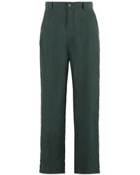 P.A.R.O.S.H. - Silk Straight-Leg Trousers - Lyst