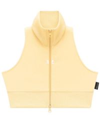 Courreges - Courrèges Interlock Tracksuit Cropped Vest - Lyst