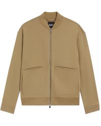 BOSS - Zippered Pilot Casual Jacket - Lyst
